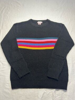 Black Crewneck Sweater - Women's